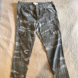 Camo cargo pants